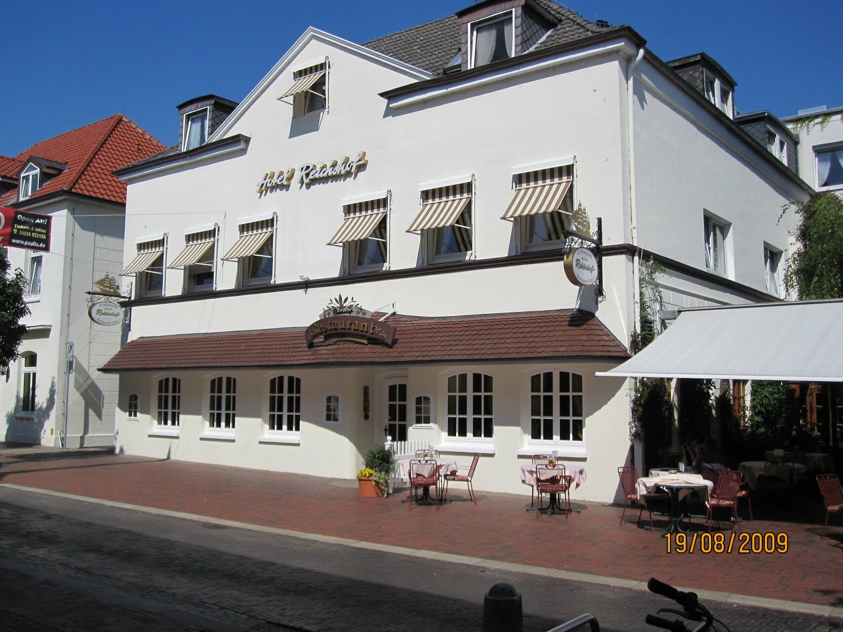 Romantik Hotel Reichshof Norden Exterior foto